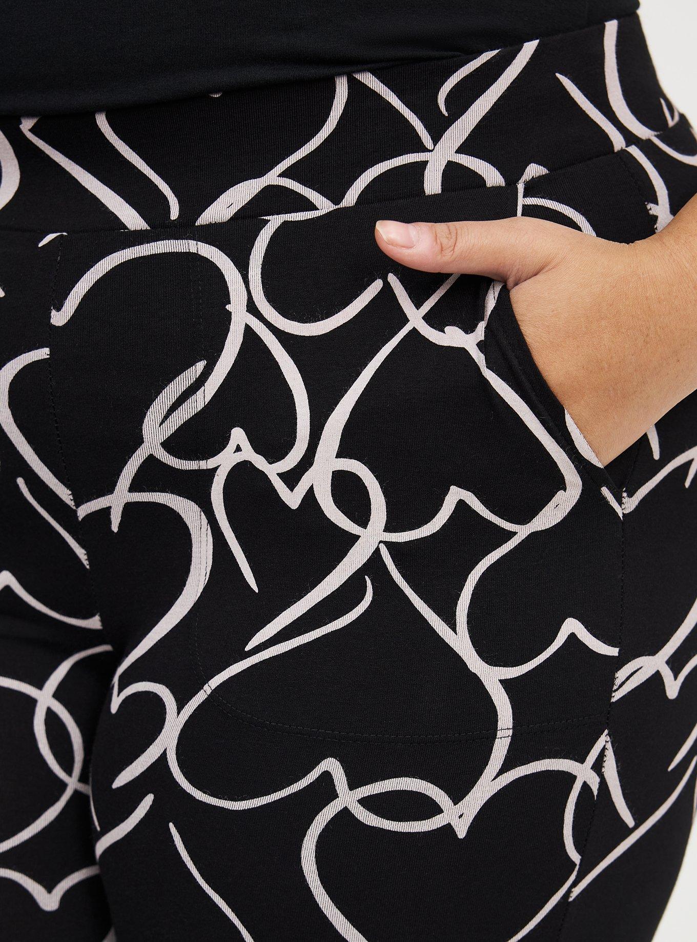 Full-Length Pocket Legging, FELIX HEART BLACK, alternate