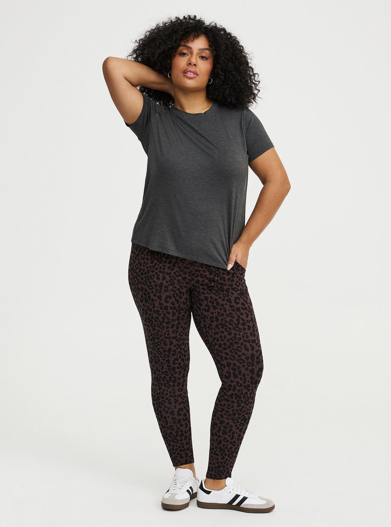 Full-Length Pocket Legging, REAL DEAL LEO BROWN, alternate