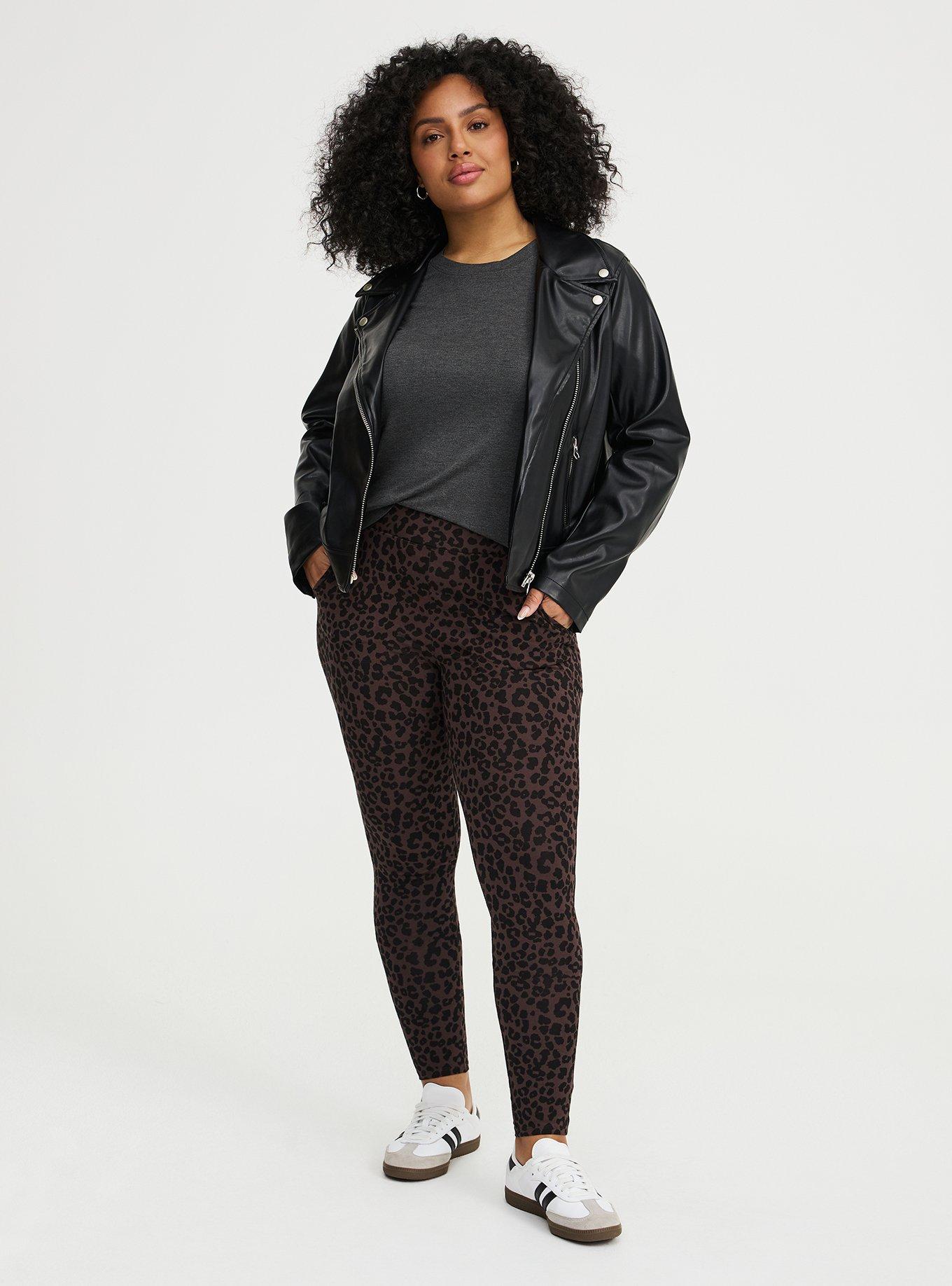 Full-Length Pocket Legging, REAL DEAL LEO BROWN, hi-res