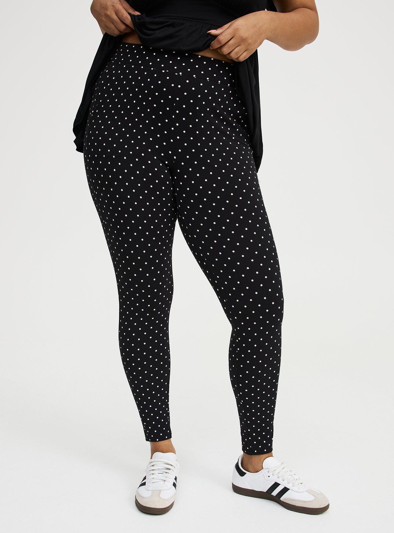 Full-Length Pocket Legging, CHIC DOT BLACK, alternate