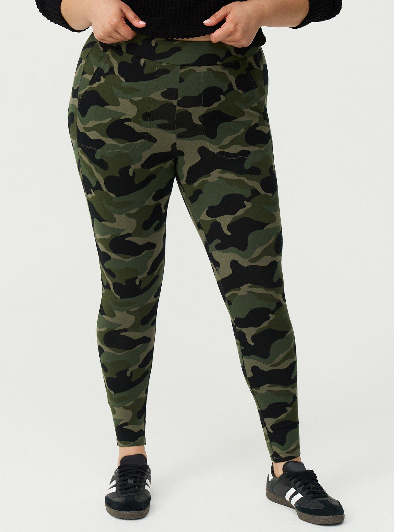 Full-Length Pocket Legging, CAMO CADET GREEN, alternate