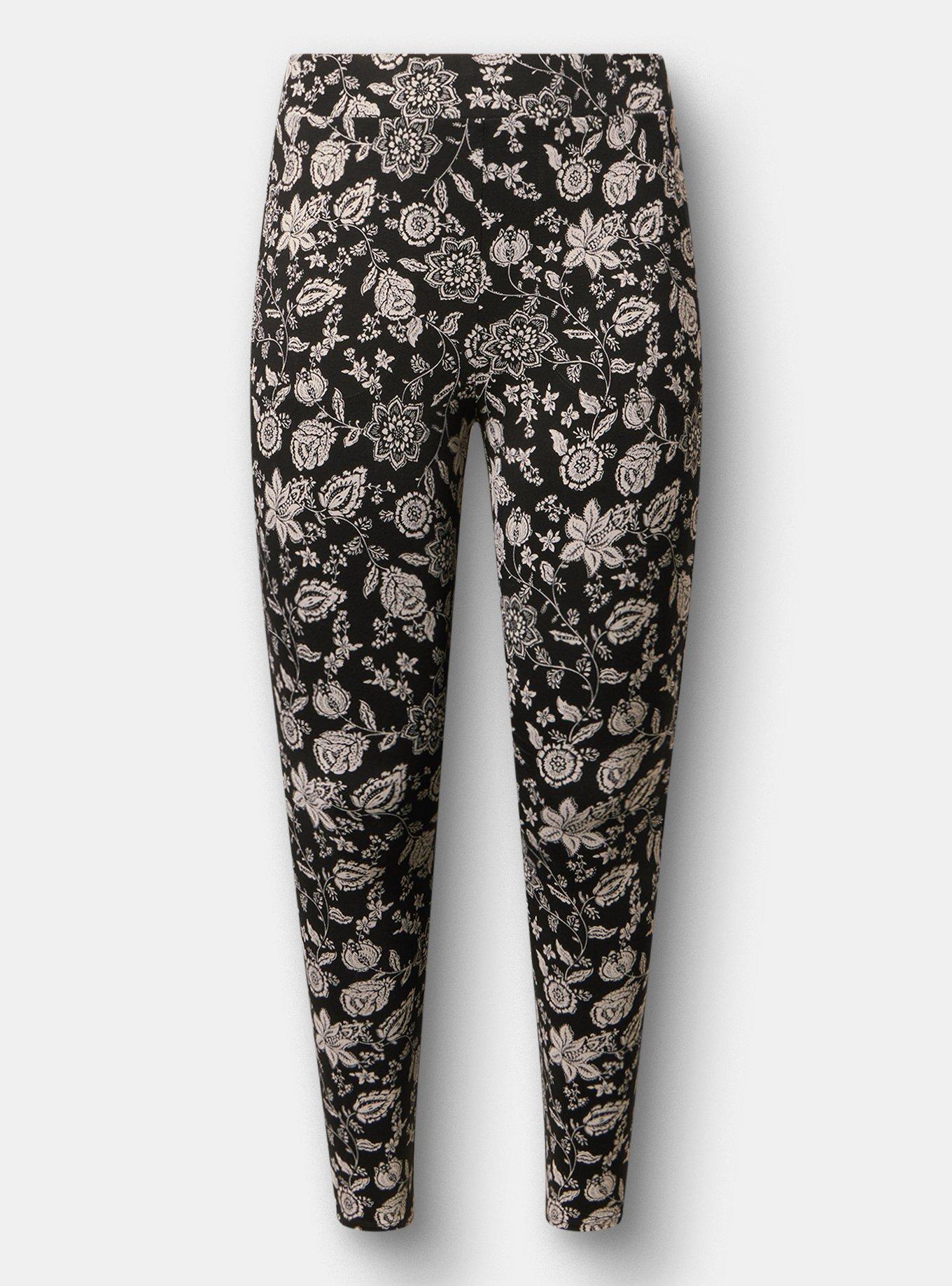 Full-Length Pocket Legging, TRACY BANDANA BLACK, hi-res