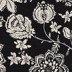 Full-Length Pocket Legging, TRACY BANDANA BLACK, swatch