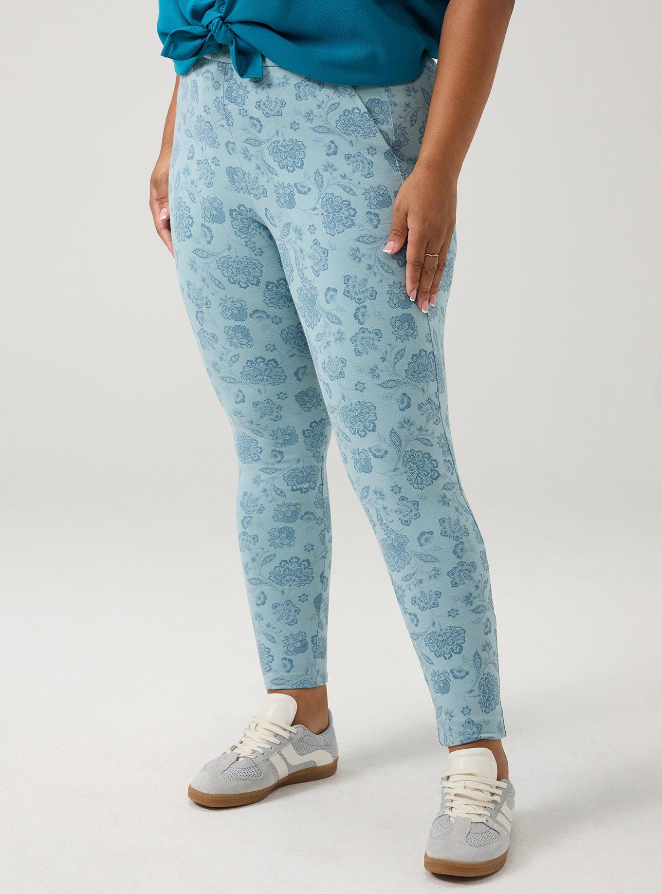 Full Length Pocket Legging, PRESLEY PAISLEY BLUE, alternate