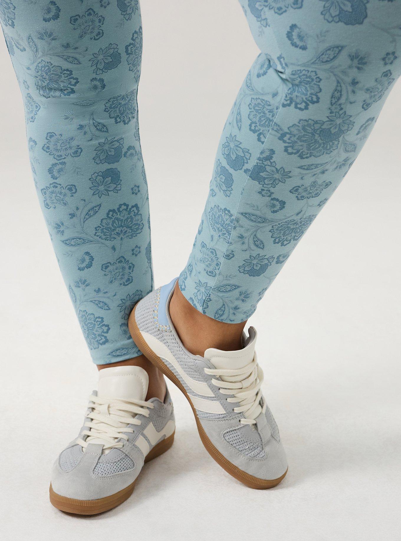 Full Length Pocket Legging, PRESLEY PAISLEY BLUE, alternate
