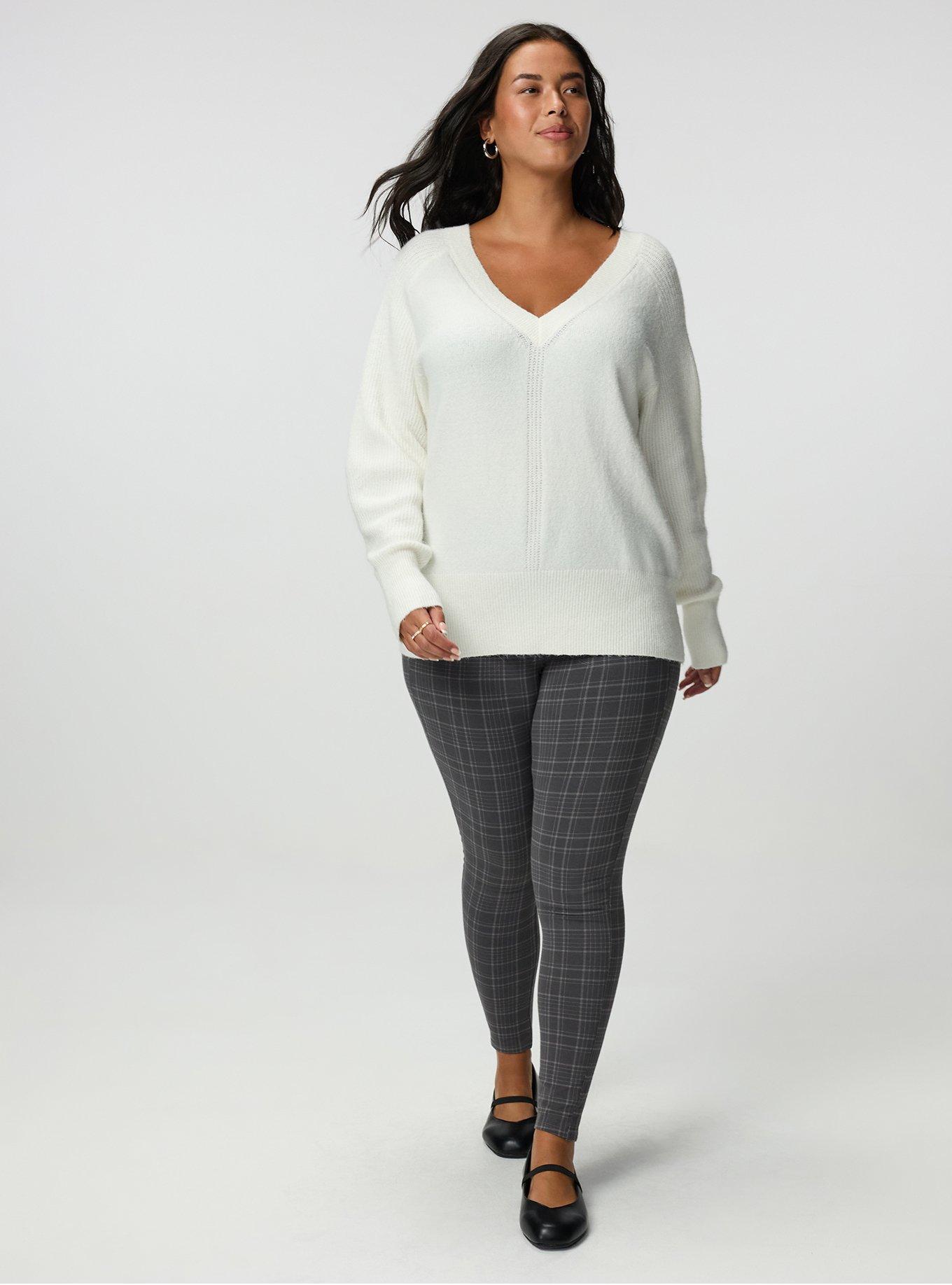 Full-Length Pocket Legging, TOWN PLAID GREY, alternate
