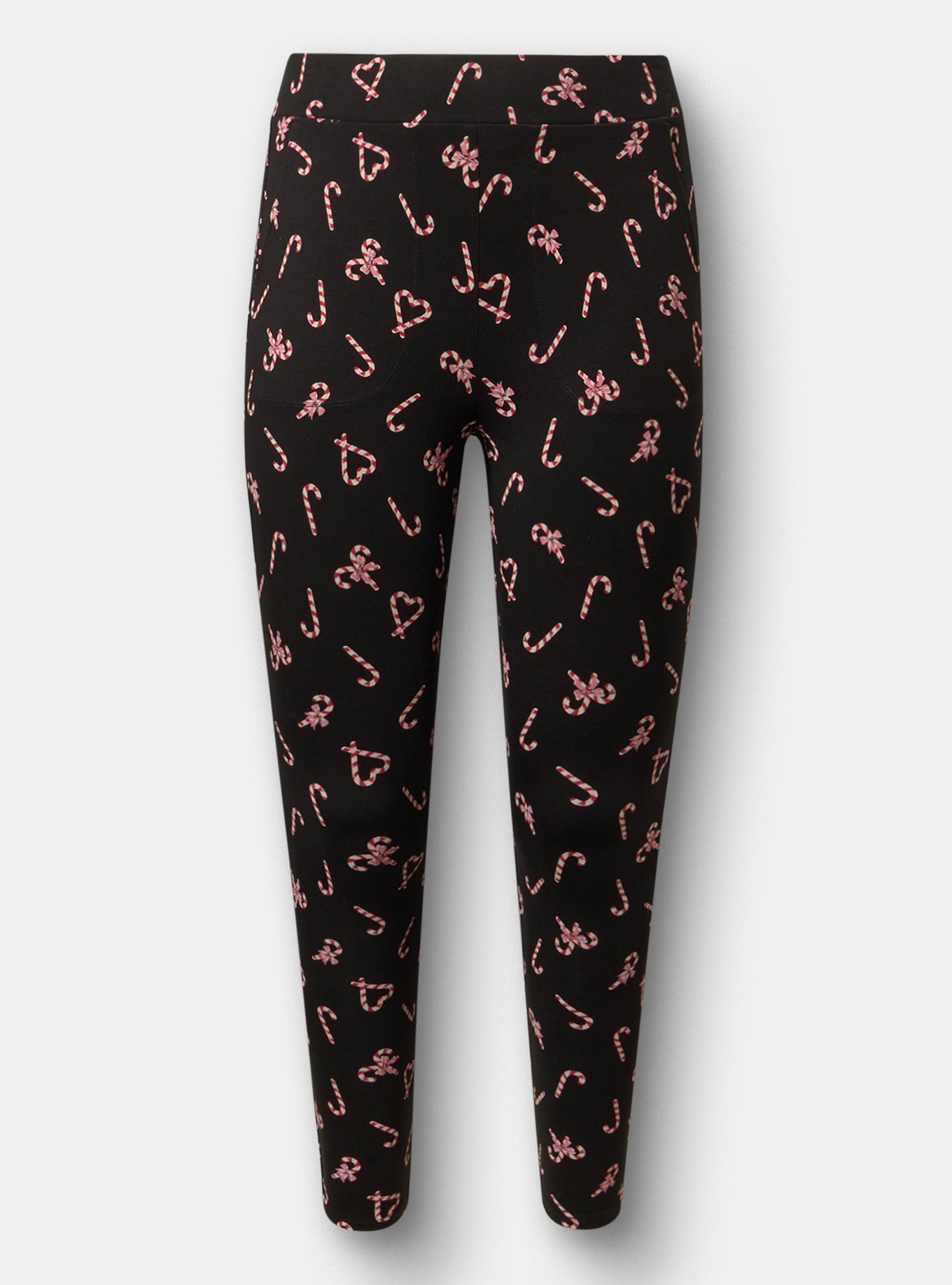 Full-Length Pocket Legging, CANDY CANE LANE BLACK, hi-res