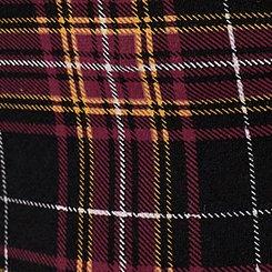 Full-Length Pocket Legging, BRAUN PLAID  BLACK, swatch
