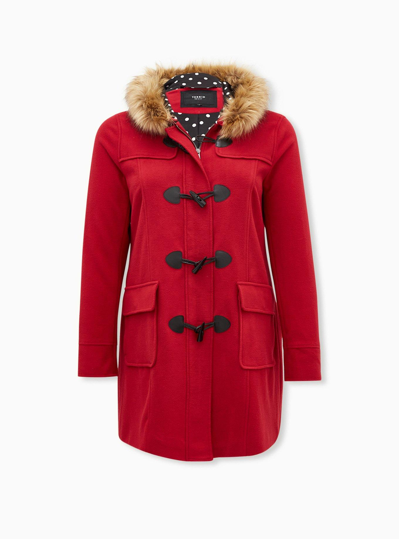 Torrid red sales coat