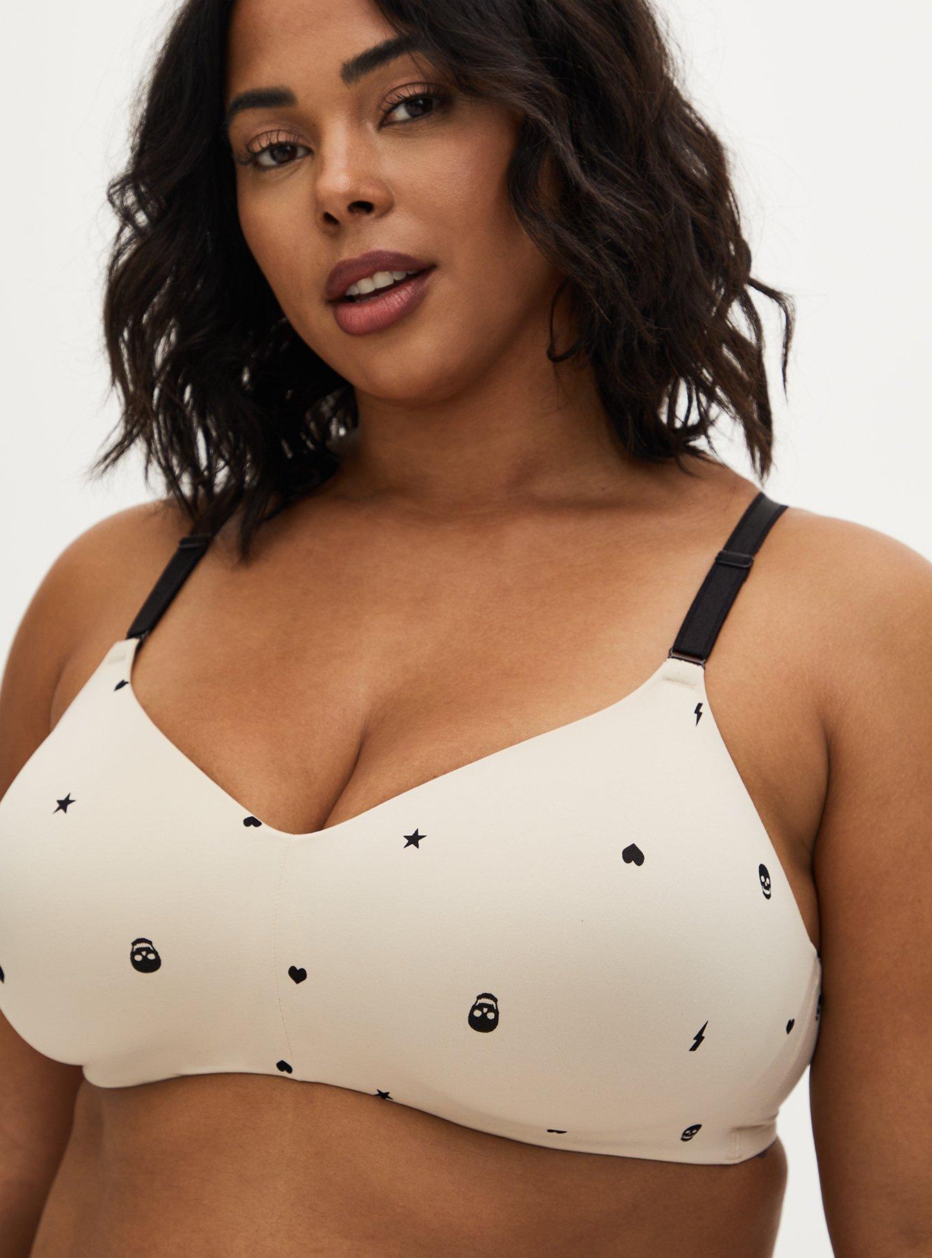 Torrid - Everyday Wire-Free Lightly Lined Print 360° Back Smoothing™ Bra