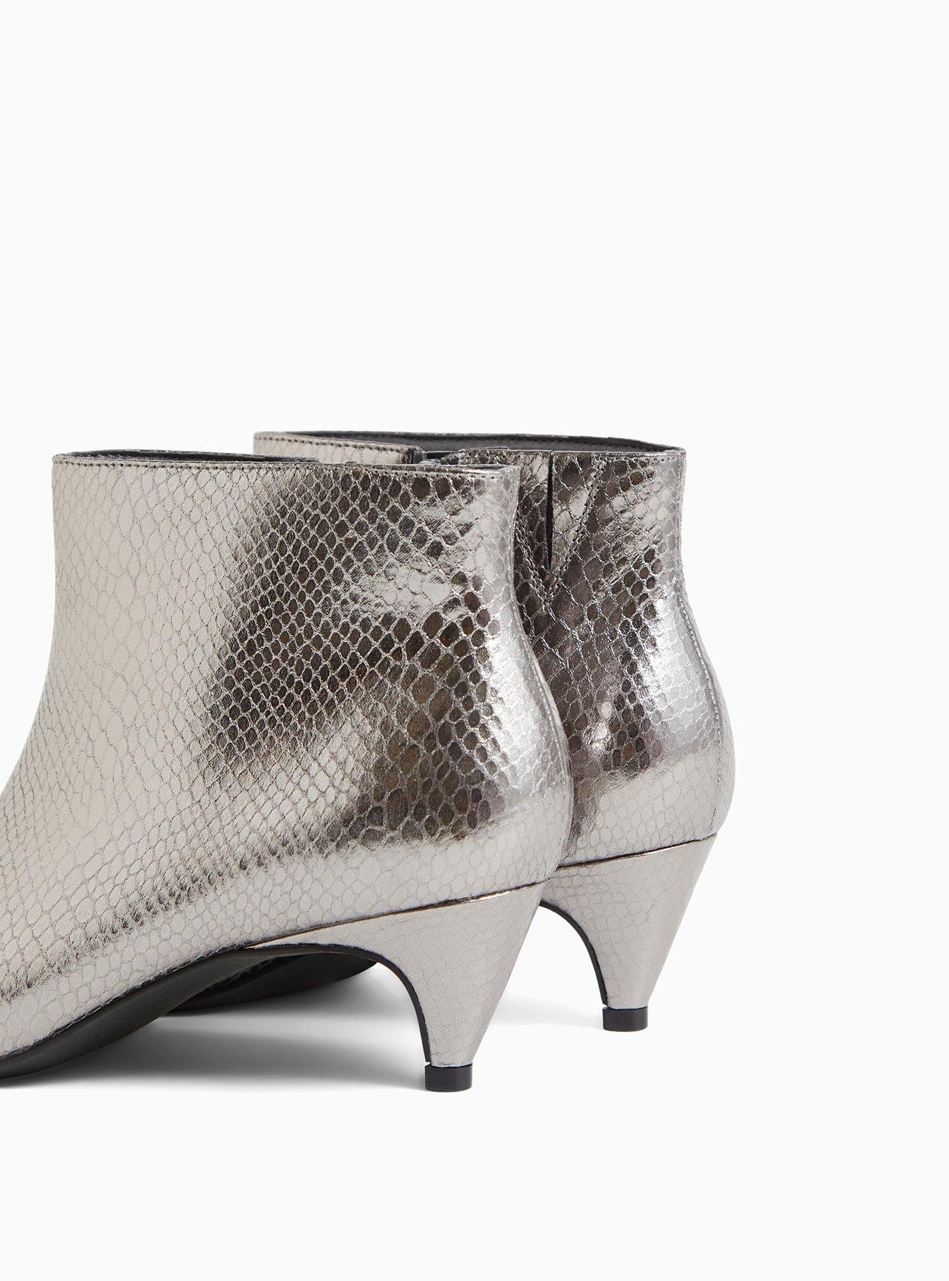 Pewter 2025 kitten heels