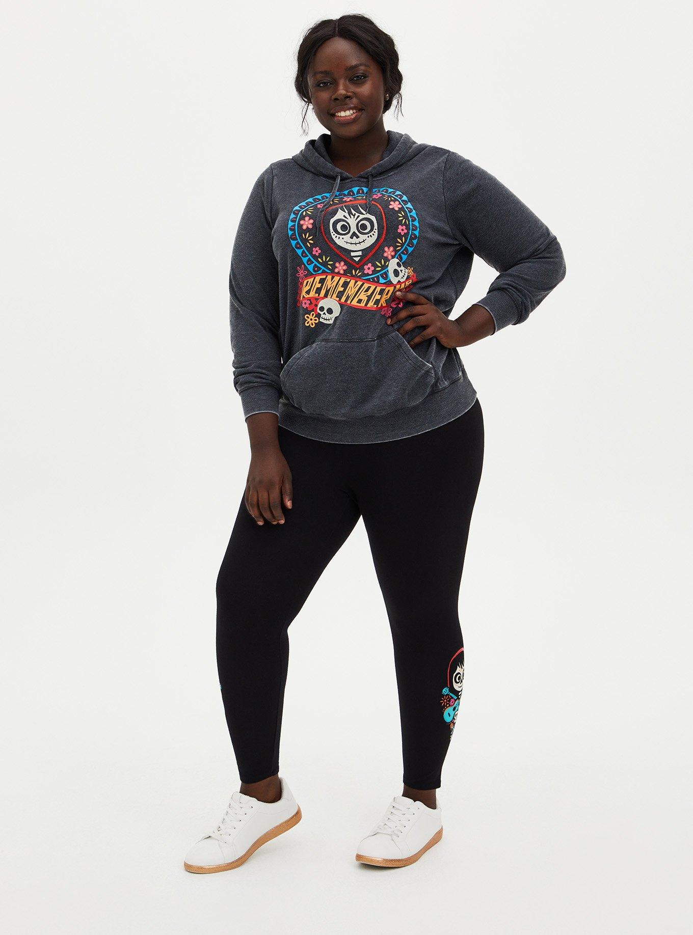 Disney Coco Remember Me Grey Hoodie, DEEP BLACK, alternate