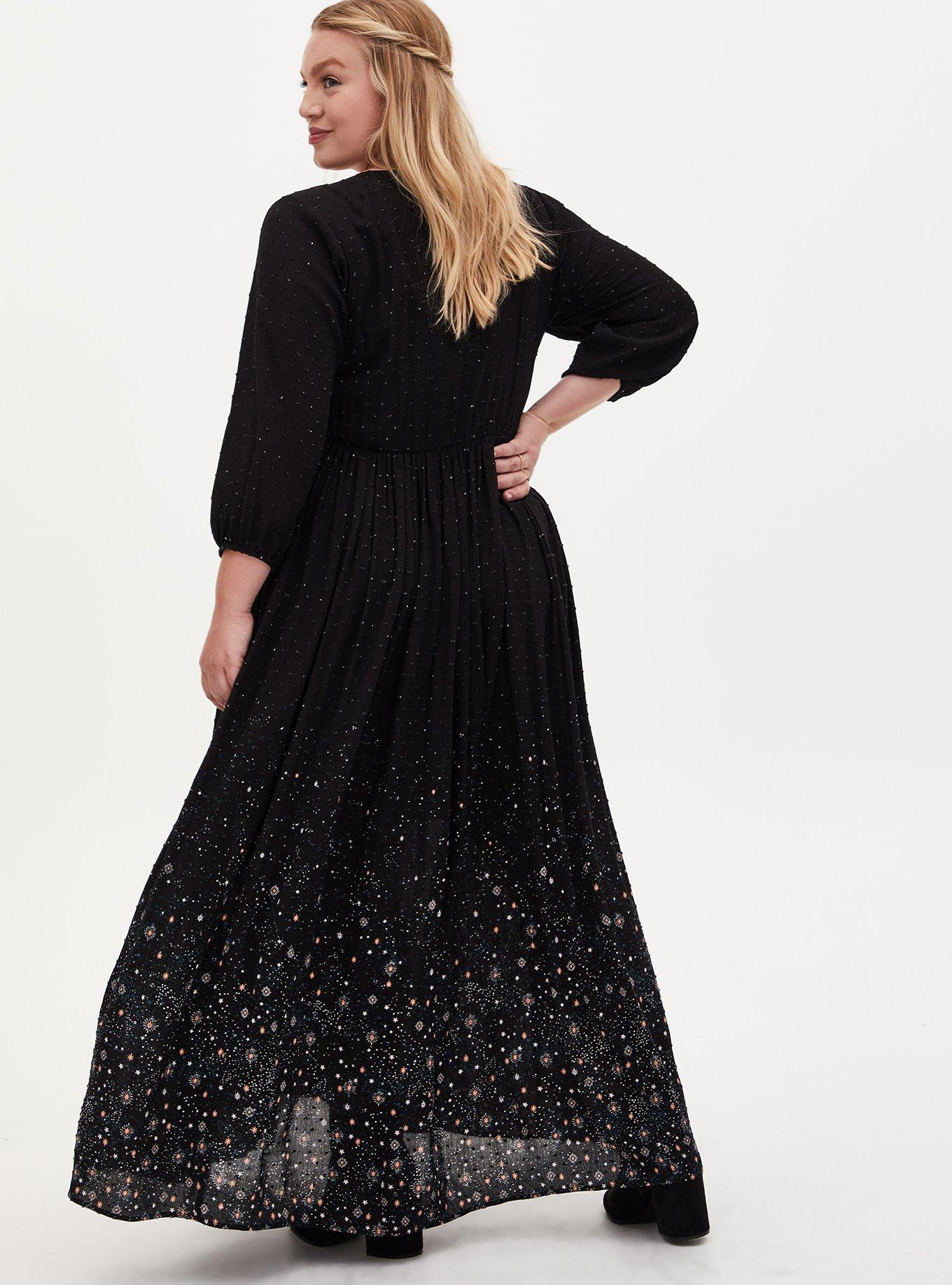 Maxi Clip Dot Dress, COSMOS, alternate