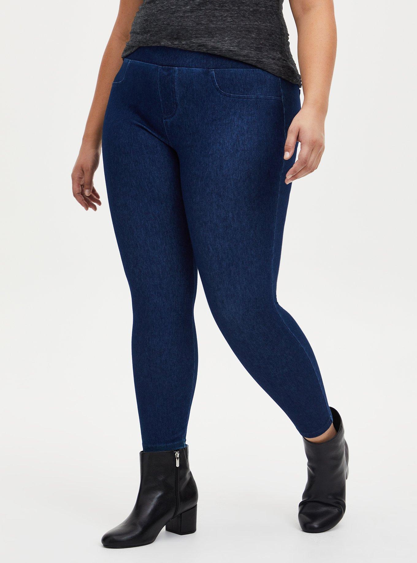 NWT No Nonsense Pull On Classic Denim Leggings - $10 New With Tags - From  Mallory