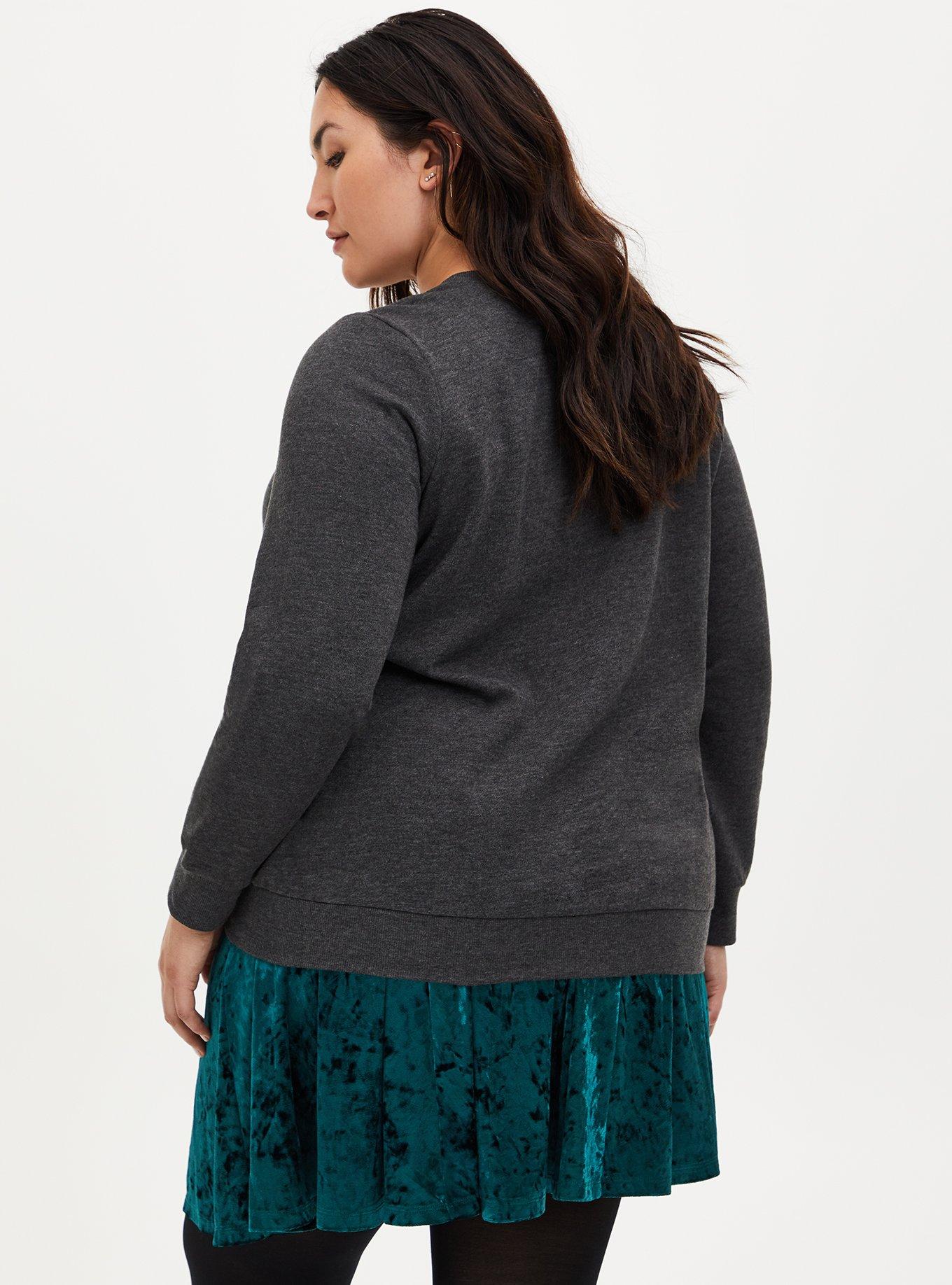 National Lampoon's Griswold Family Christmas Charcoal Grey Sweatshirt, CHARCOAL GREY, alternate