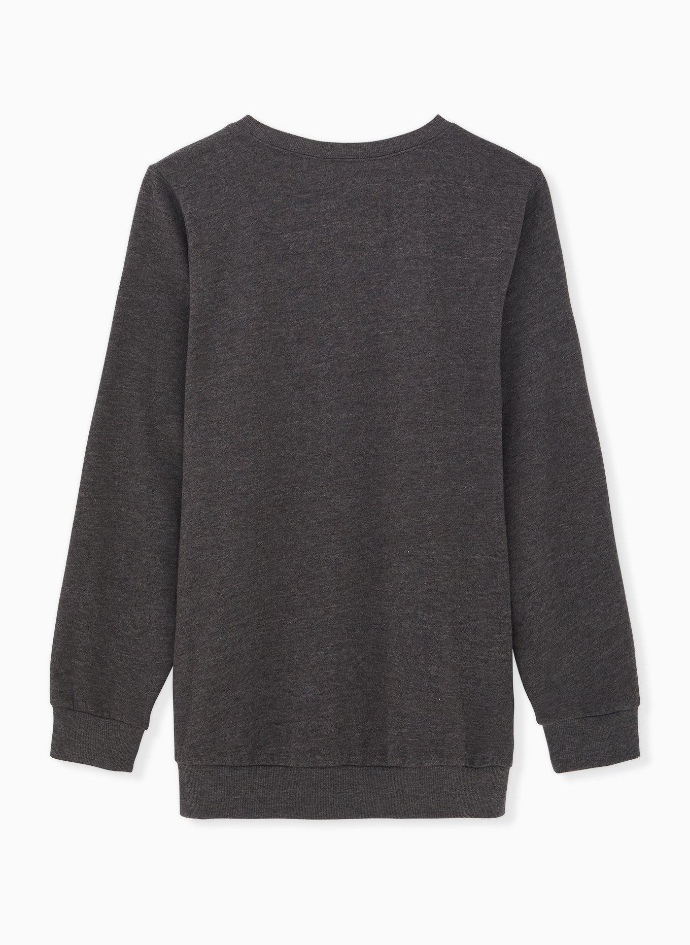 National Lampoon's Griswold Family Christmas Charcoal Grey Sweatshirt, CHARCOAL GREY, alternate