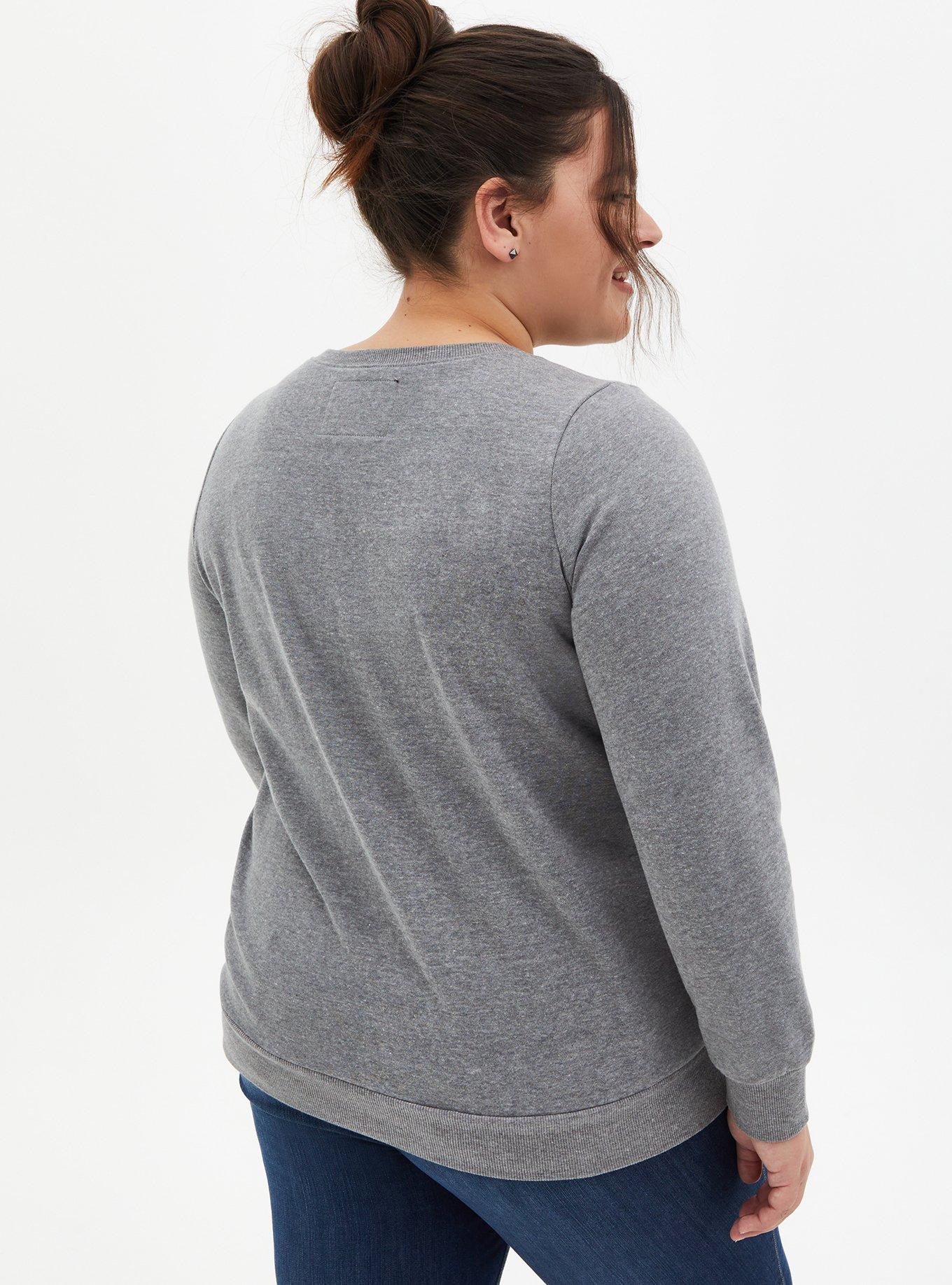 Gilmore Girls Luke&rsquo;s Diner Heather Grey Sweatshirt, MEDIUM HEATHER GREY, alternate