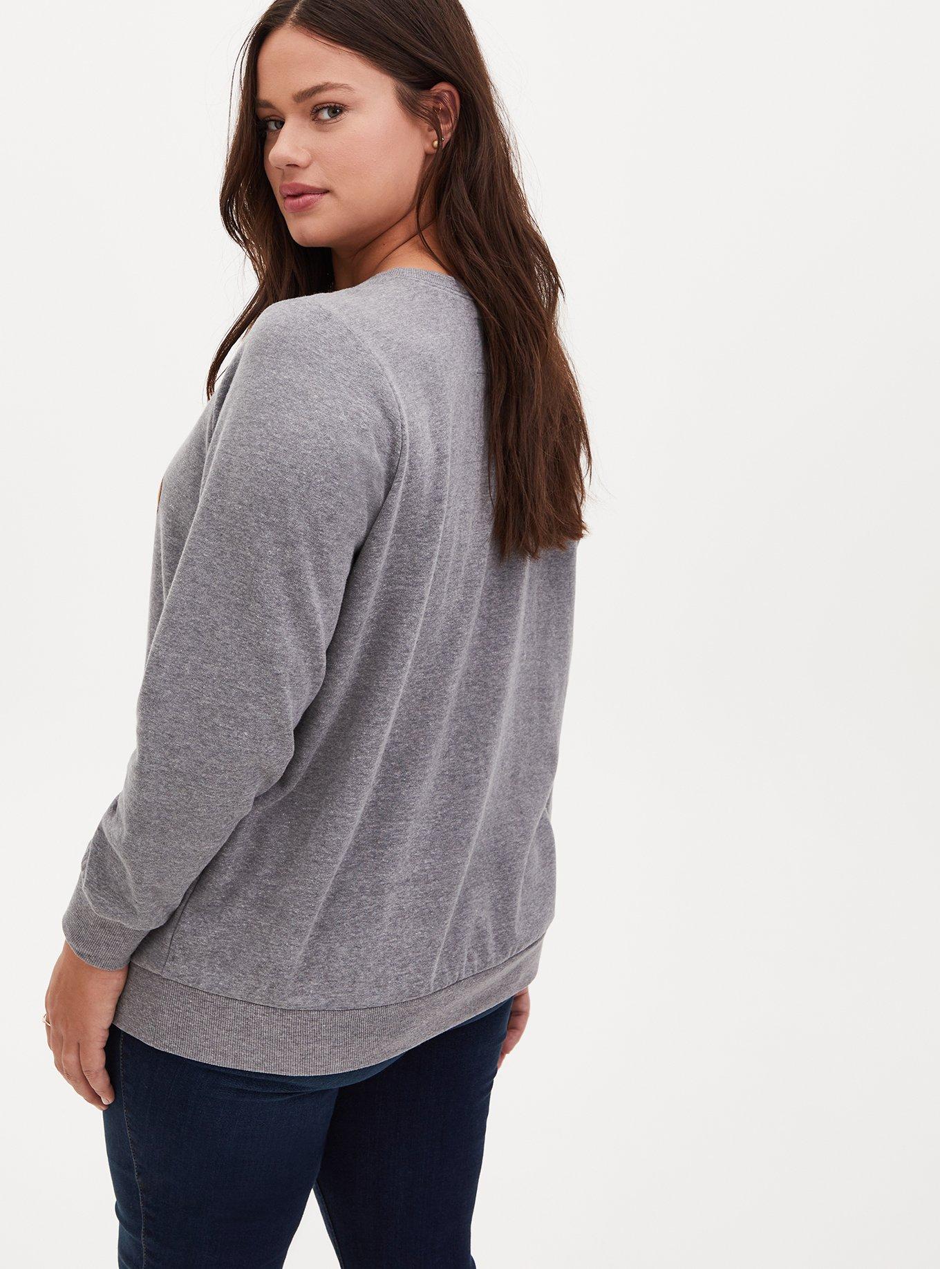 Gilmore Girls Luke&rsquo;s Diner Heather Grey Sweatshirt, MEDIUM HEATHER GREY, alternate