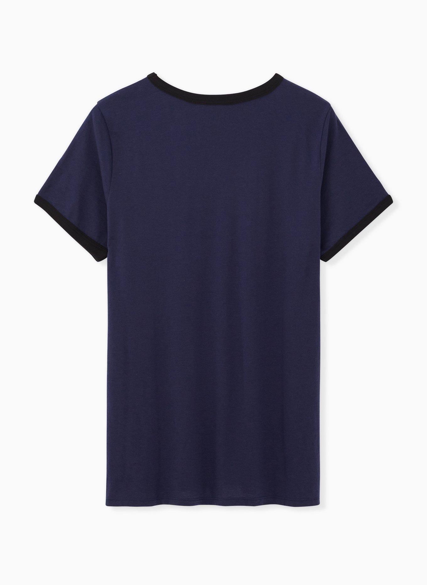 Harry Potter Ravenclaw Blue Classic Fit Ringer Tee, BLUE, alternate
