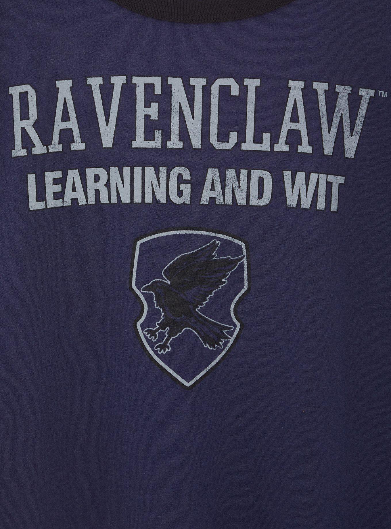 Harry Potter Ravenclaw Blue Classic Fit Ringer Tee, BLUE, alternate