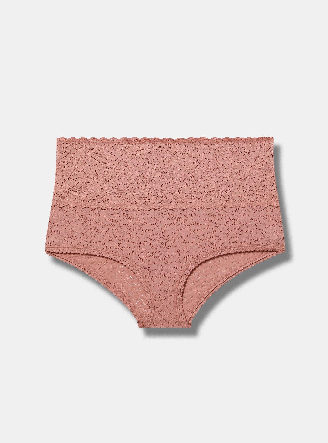 4-Way Stretch High-Rise Lace Panty