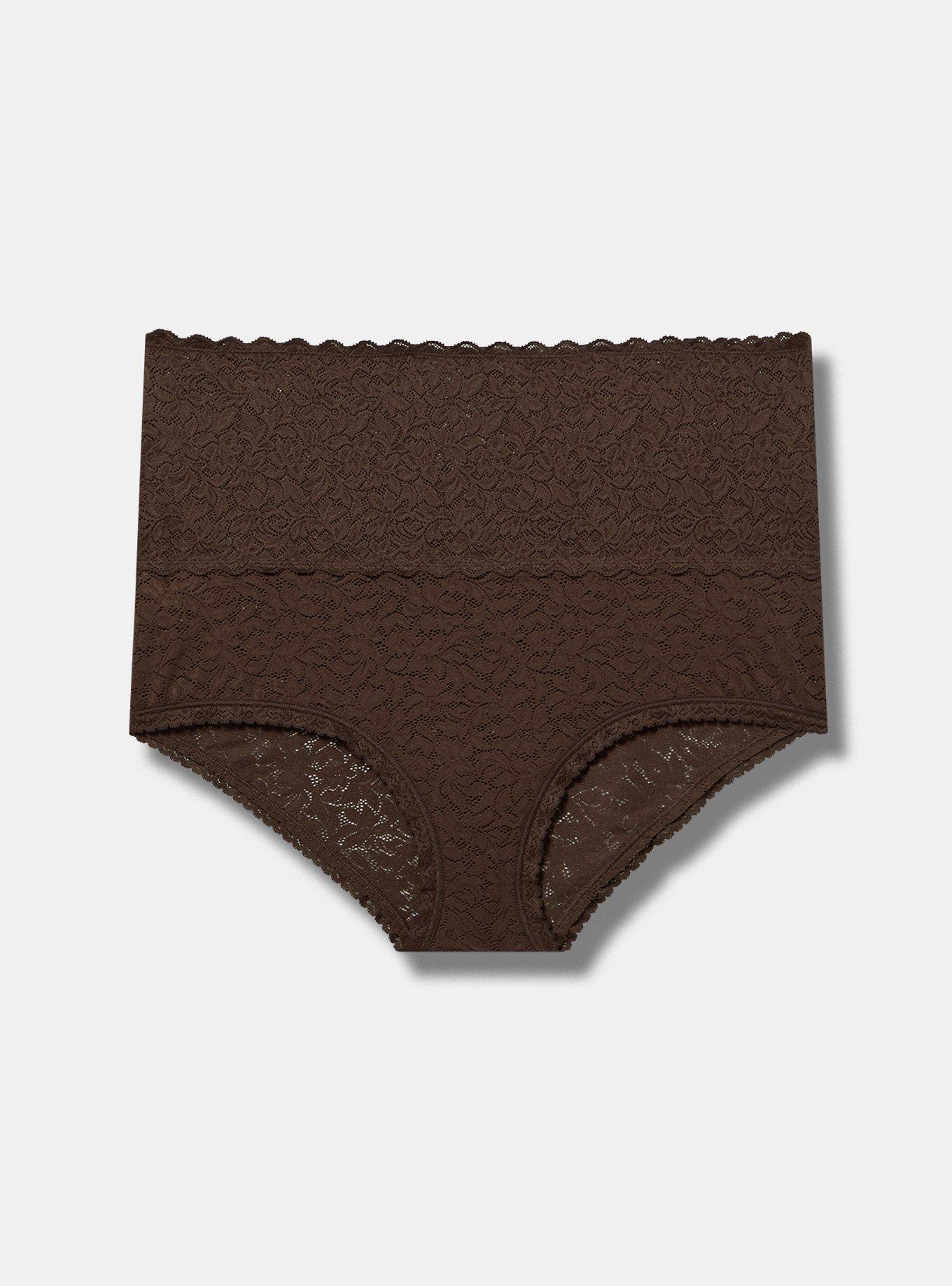 4-Way Stretch High-Rise Lace Panty