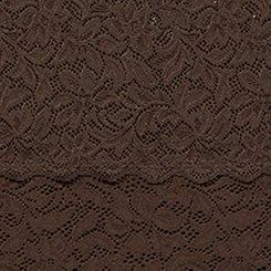 4-Way Stretch High-Rise Lace Panty, JAVA, swatch