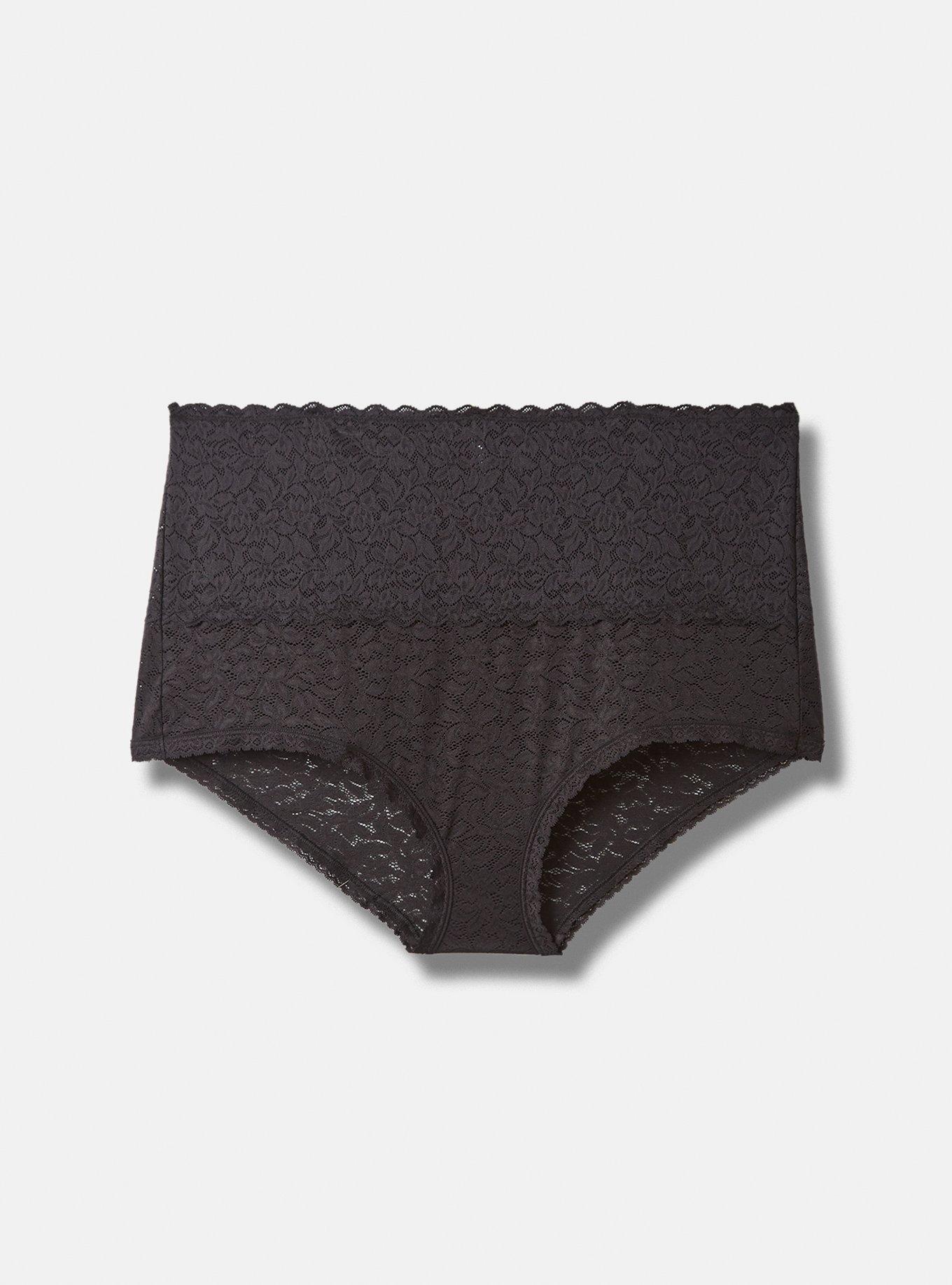 4-Way Stretch High-Rise Lace Panty