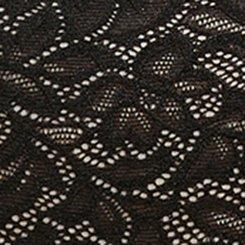 4-Way Stretch High-Rise Lace Panty, RICH BLACK, swatch