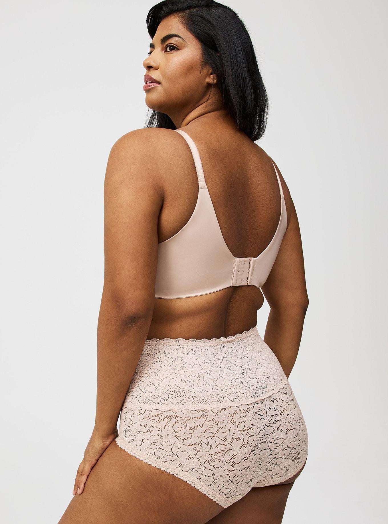 4-Way Stretch Lace High-Rise Brief Panty