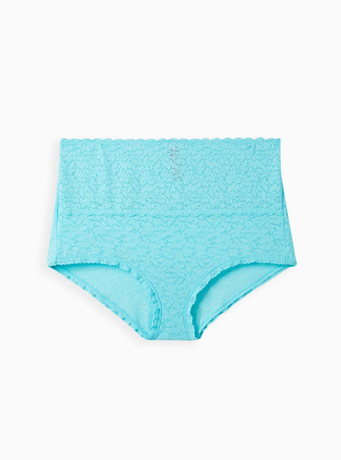 Plus Size 4Way Stretch Lace HighRise Brief Panty Torrid