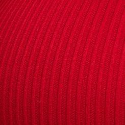 Lightly Lined Seamless Rib Scoop Bralette, JESTER RED, swatch