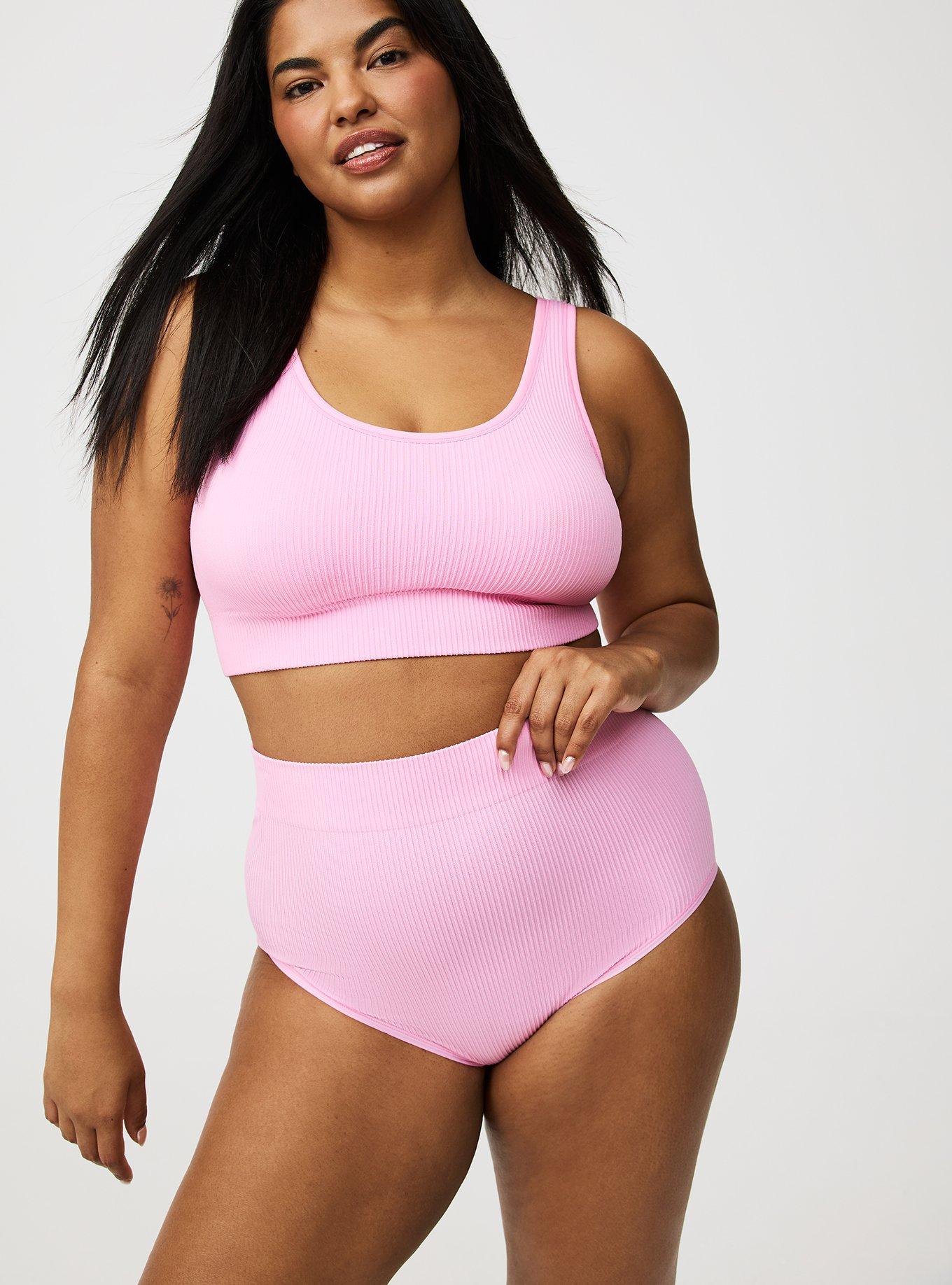 Seamless Rib High-Rise Brief Panty