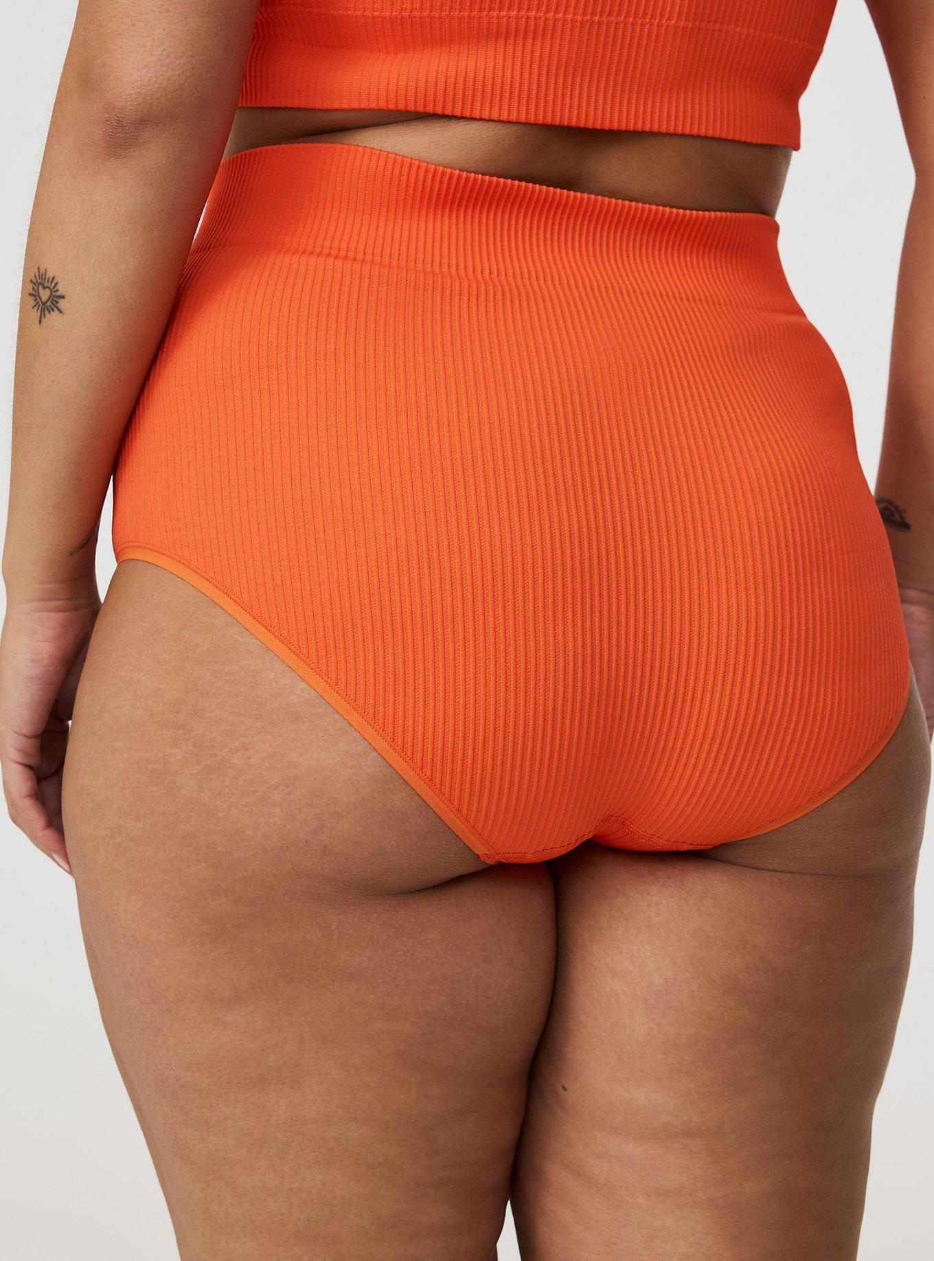 Seamless Rib High-Rise Brief Panty