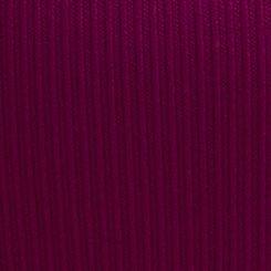 Seamless Rib High-Rise Thong Panty, PLUM CASPIA, swatch