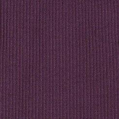 Seamless Ribbed High-Rise Thong Panty, PLUM PURPLE, swatch