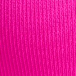 Seamless Ribbed High-Rise Thong Panty, CANDY POP PINK, swatch