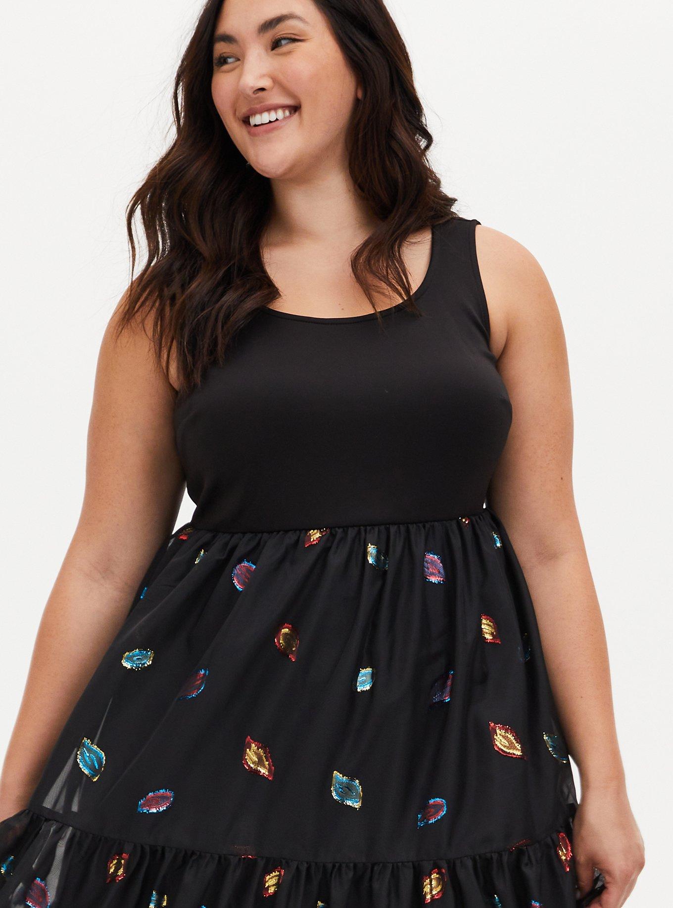 Torrid shop feather dress