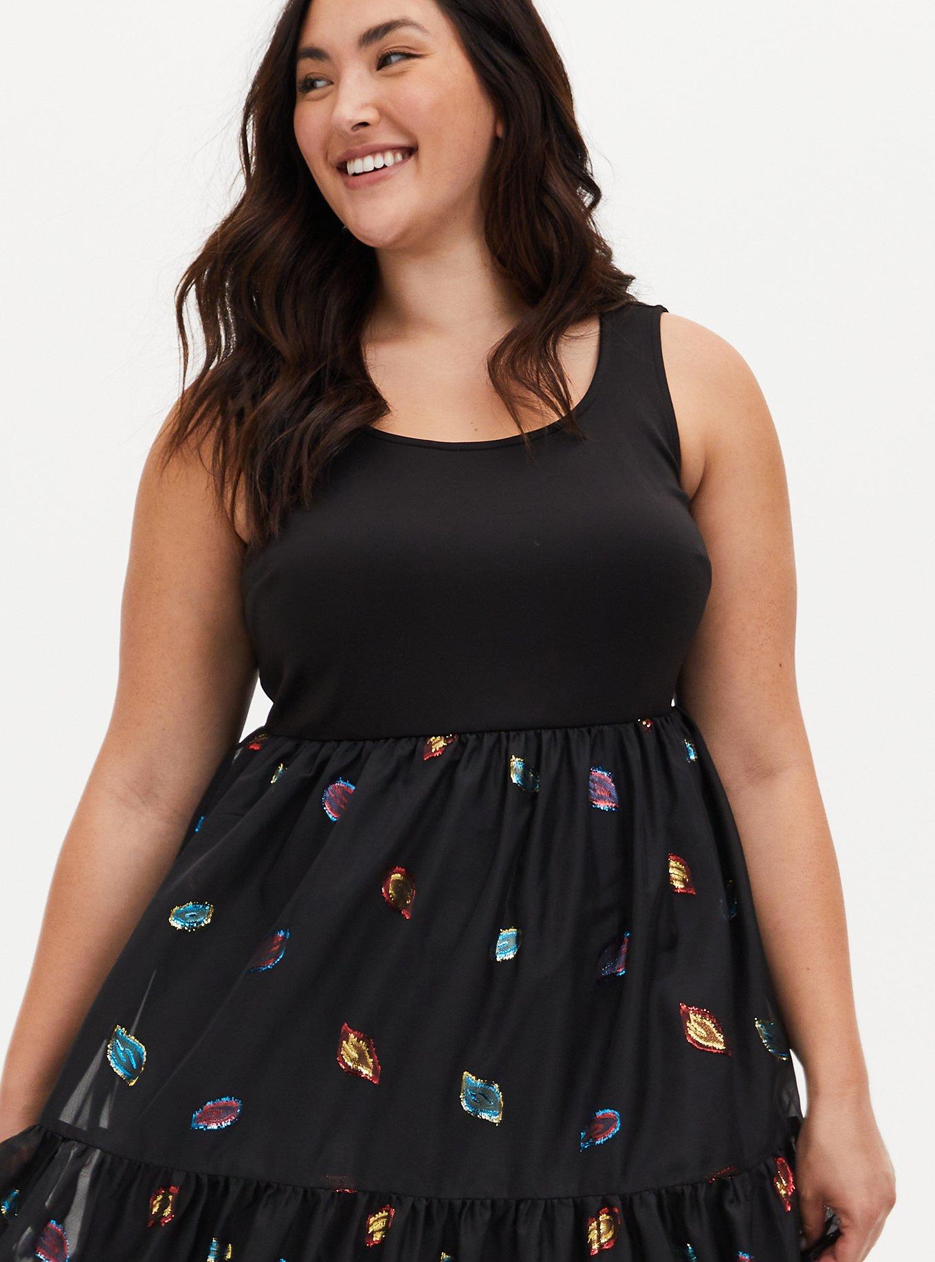 Torrid feather dress discount