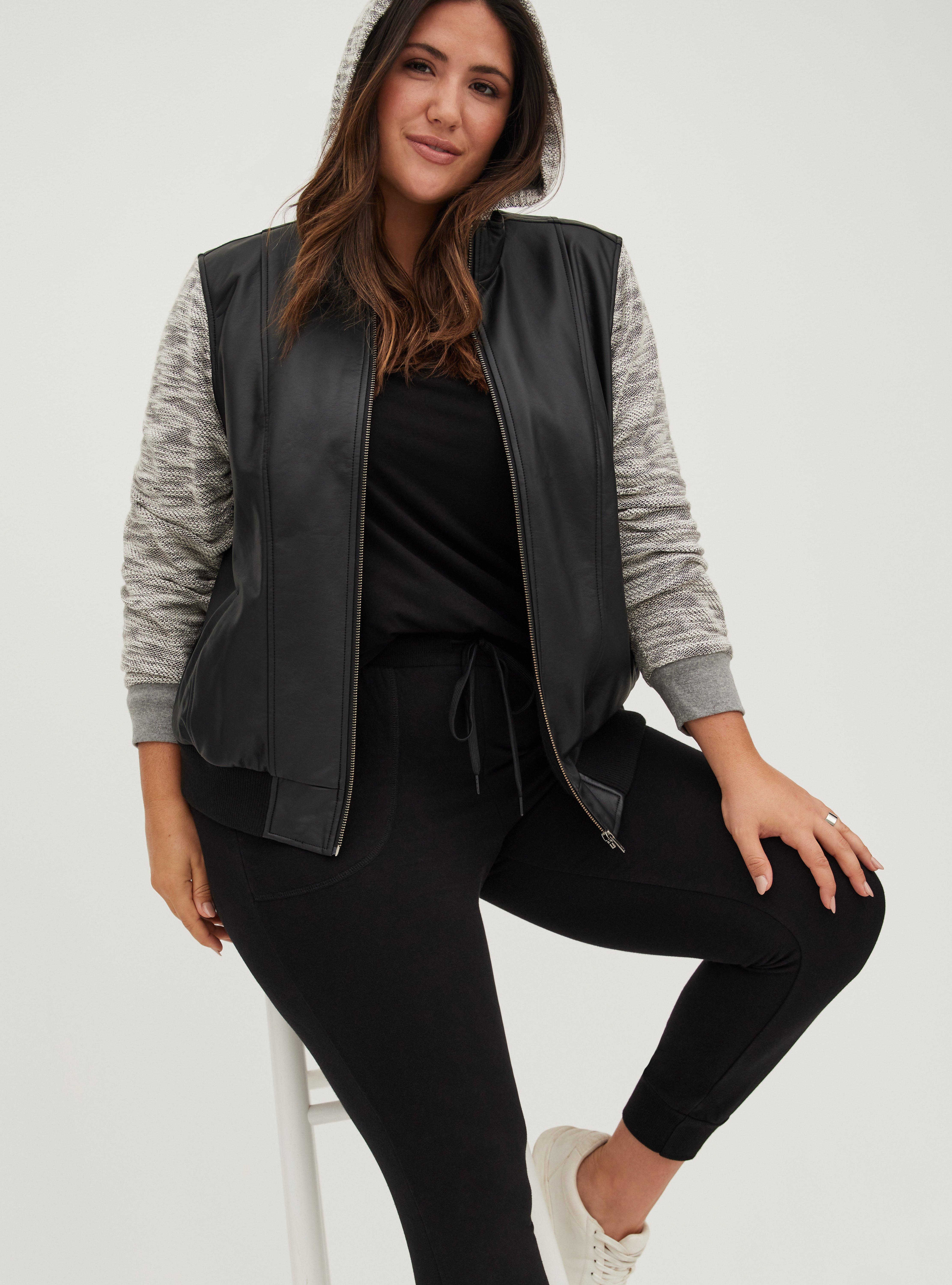 Leather hotsell jacket torrid