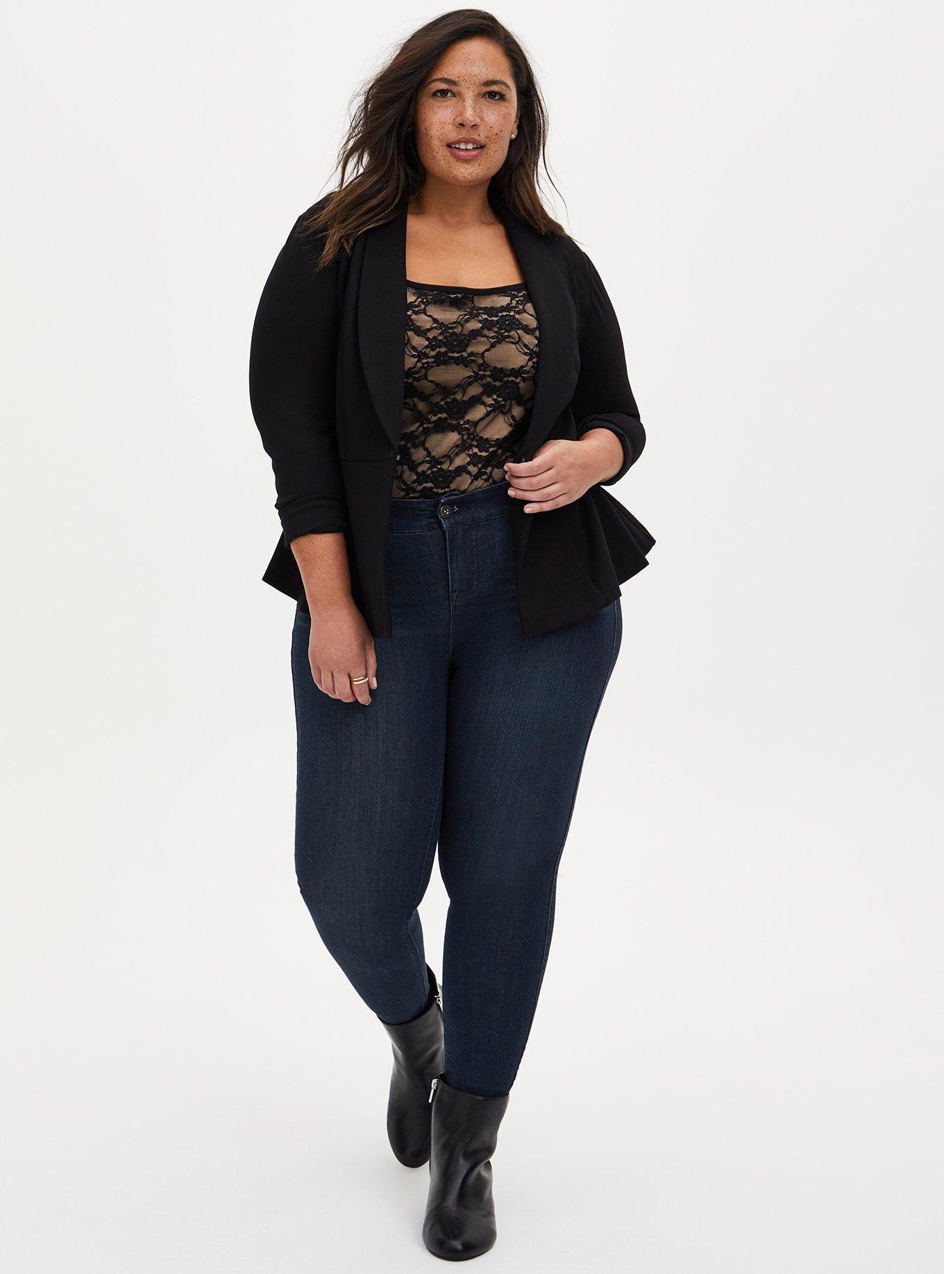 Plus Size - Lace And Nude Foxy Scoop Neck Cami - Torrid