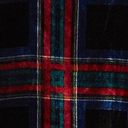 Sophie Velvet Swing Cami, PLAID BLACK, swatch