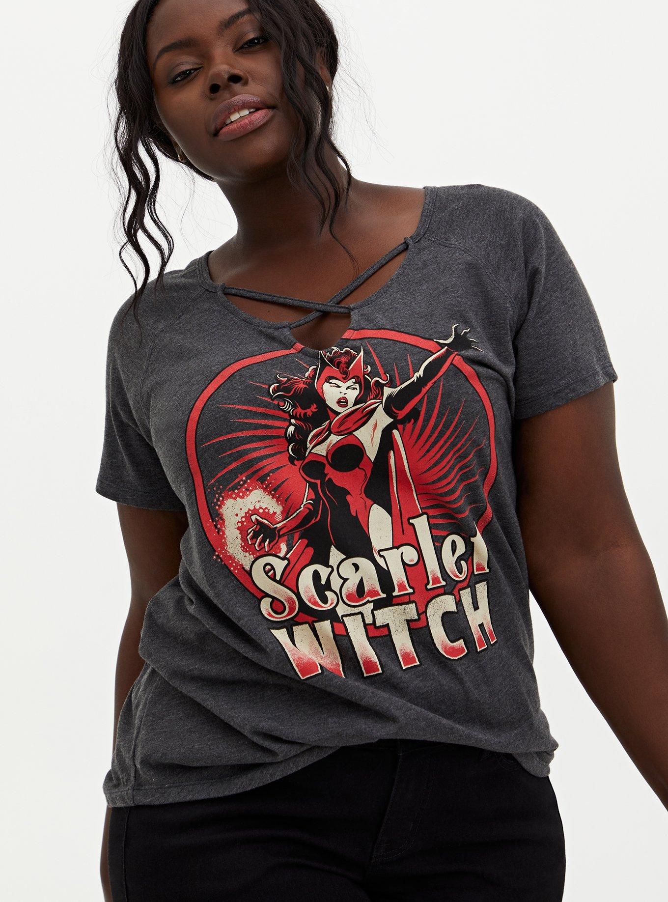 Marvel scarlet witch t shirt clearance