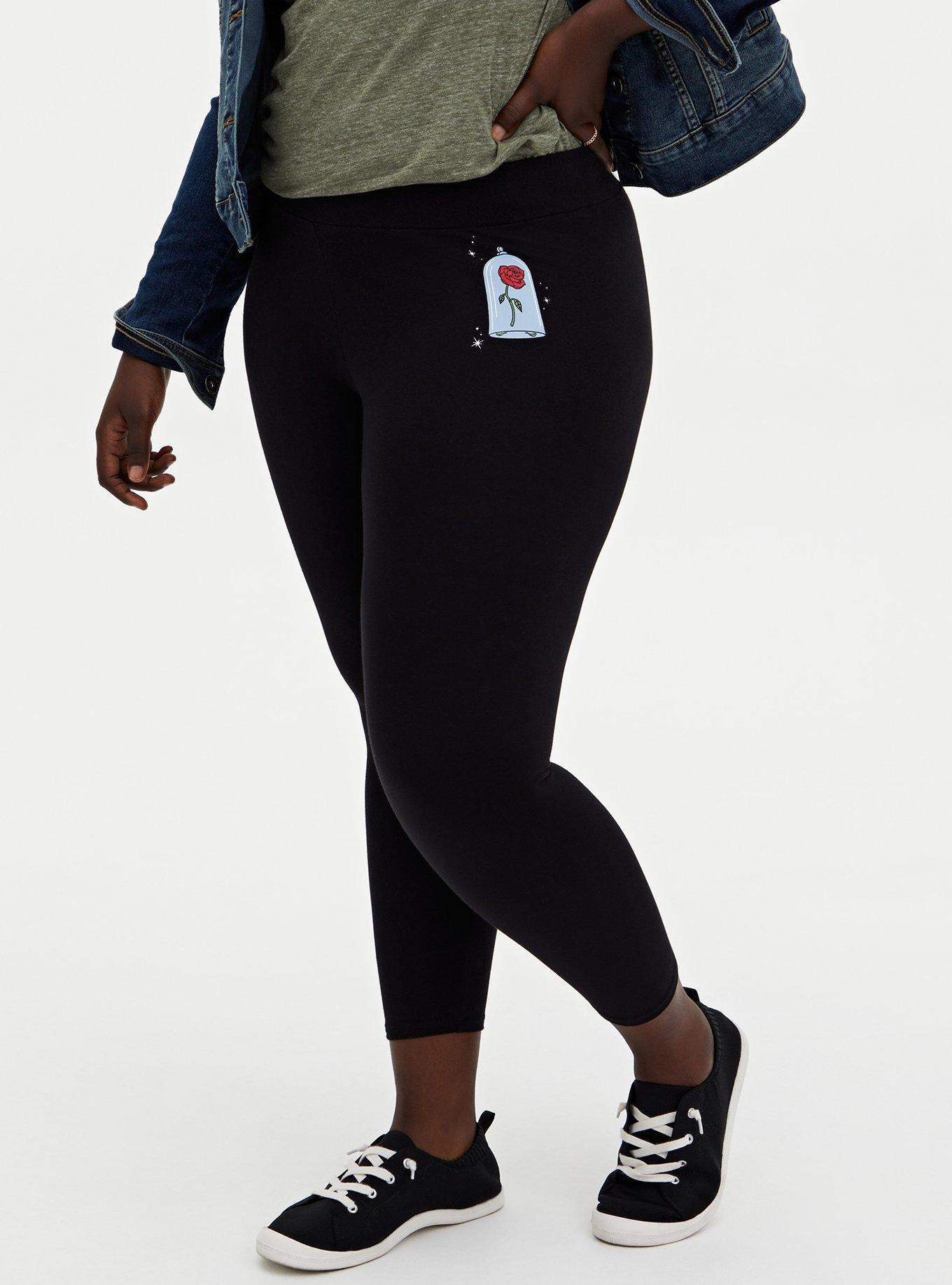 Beauty and the 2025 beast leggings plus size