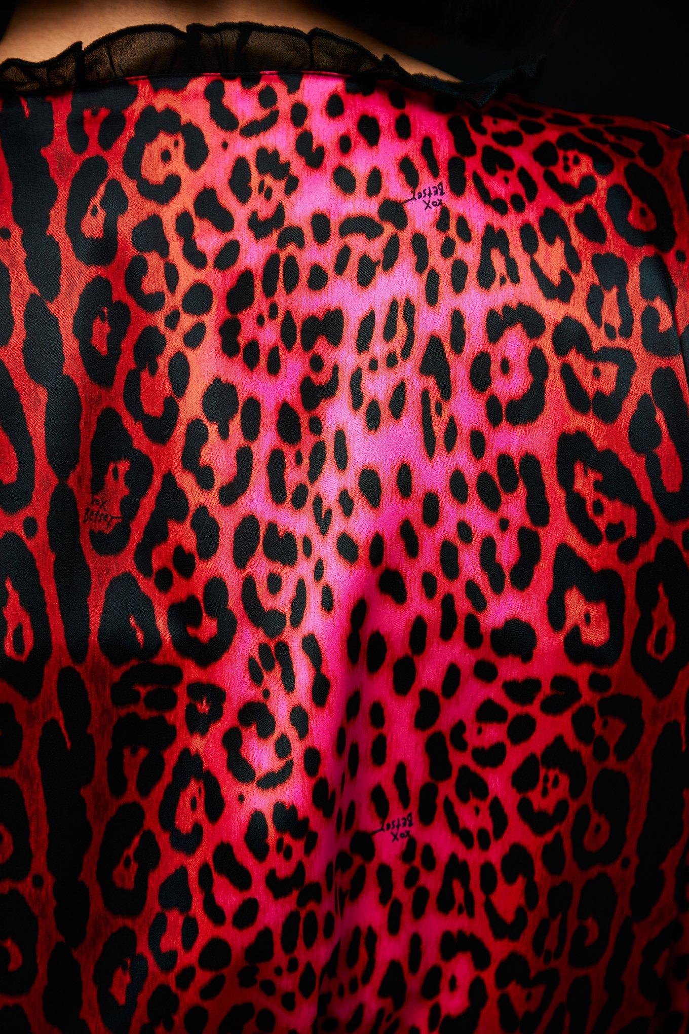 Pink Leopard family 』by Zuberi 60*60cm（Pink leopard
