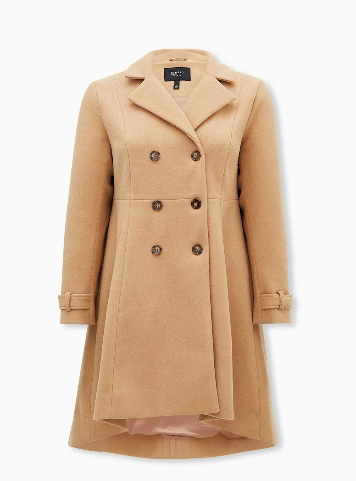 Wool Trench Coat-Torrid popular