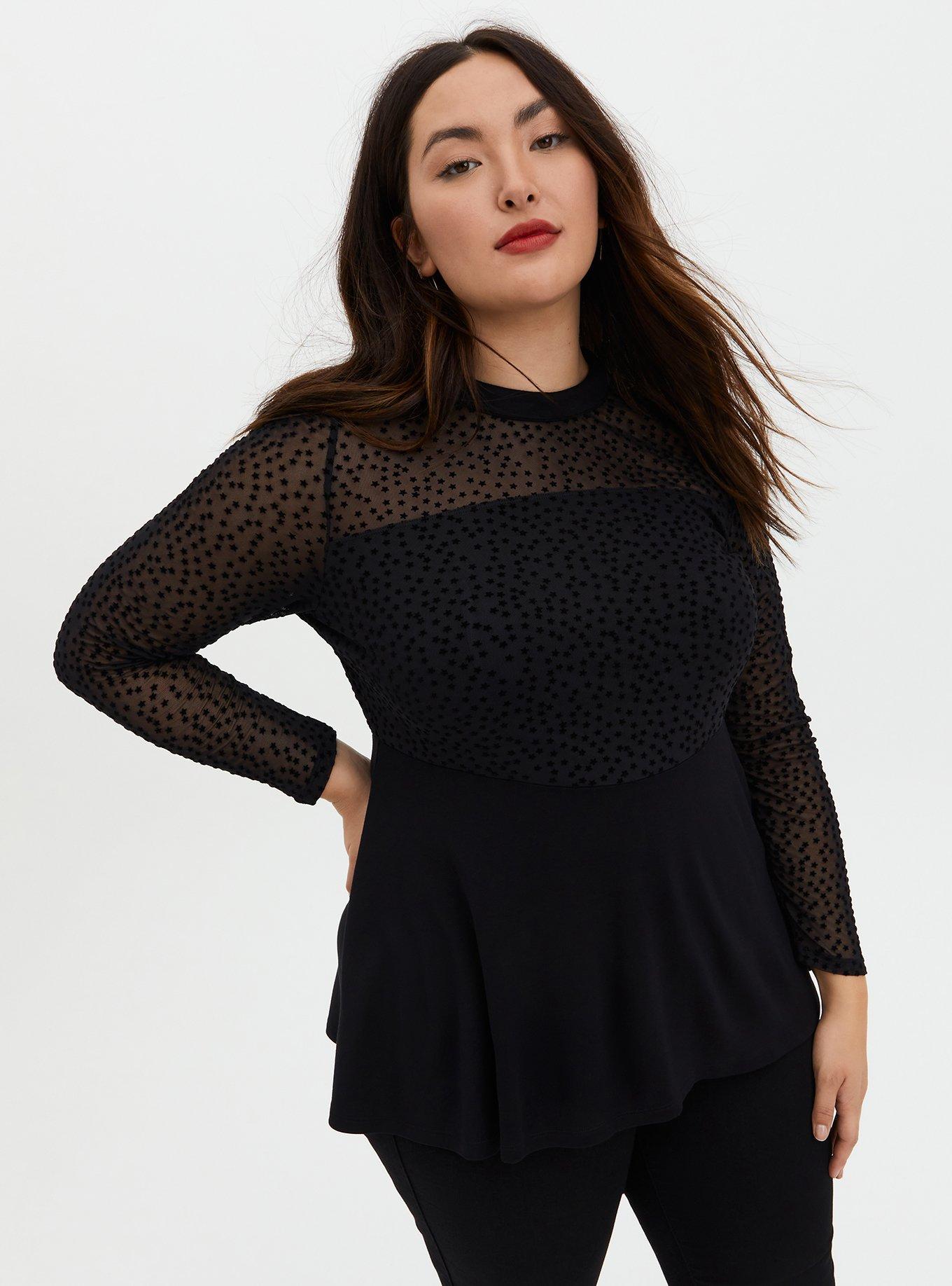 Ponte Peplum Top