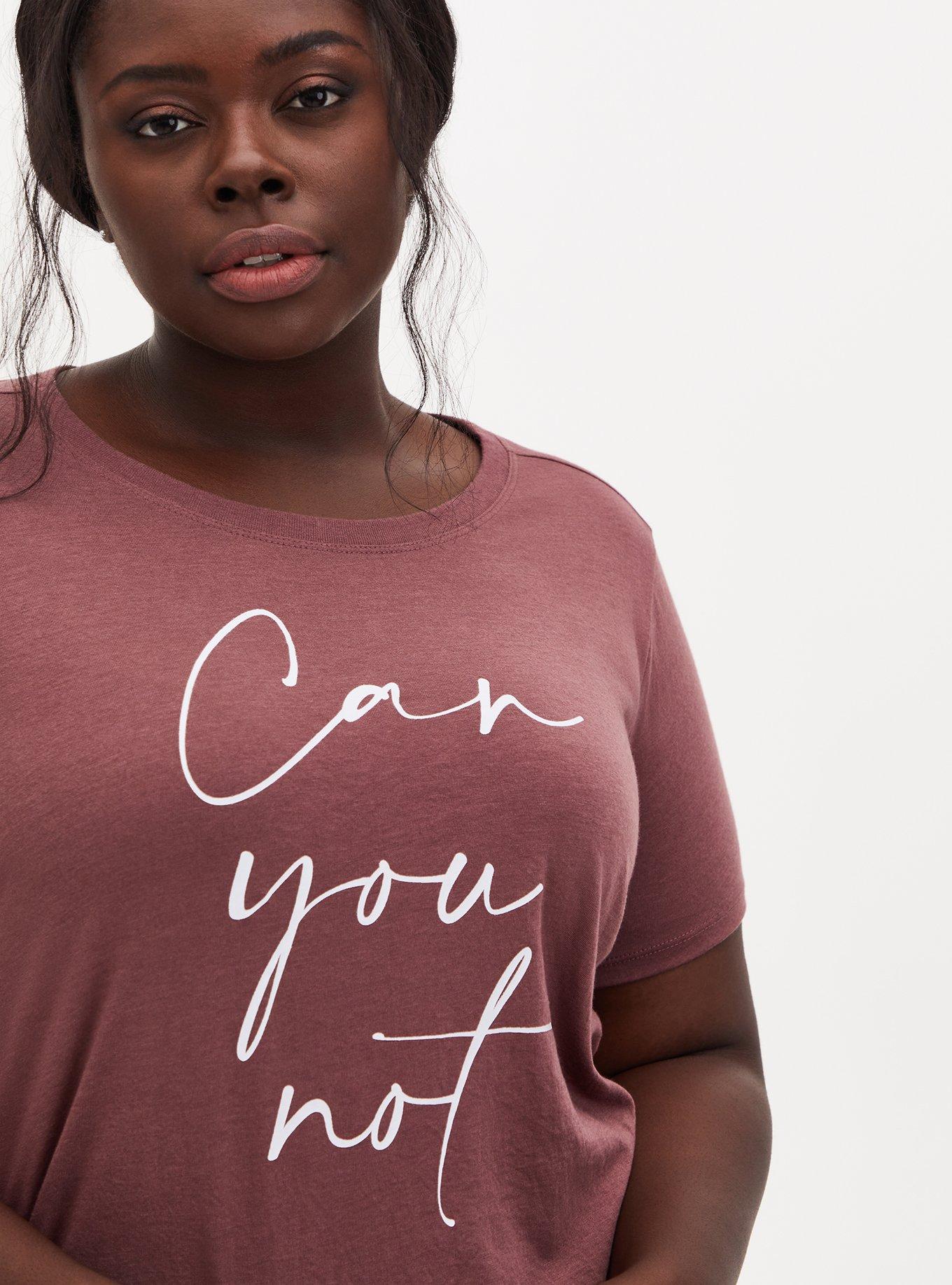 Slim Fit Graphic Tee - Can You Not Walnut, ROSE BROWN, hi-res