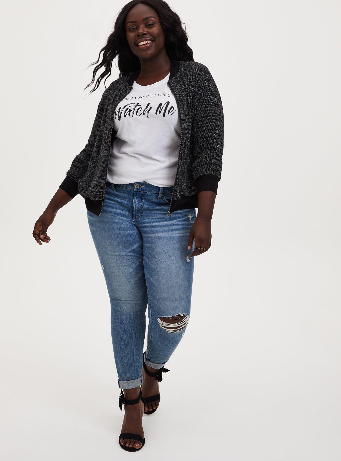 Watch Me Slim Fit Graphic Tee - White, BRIGHT WHITE, alternate