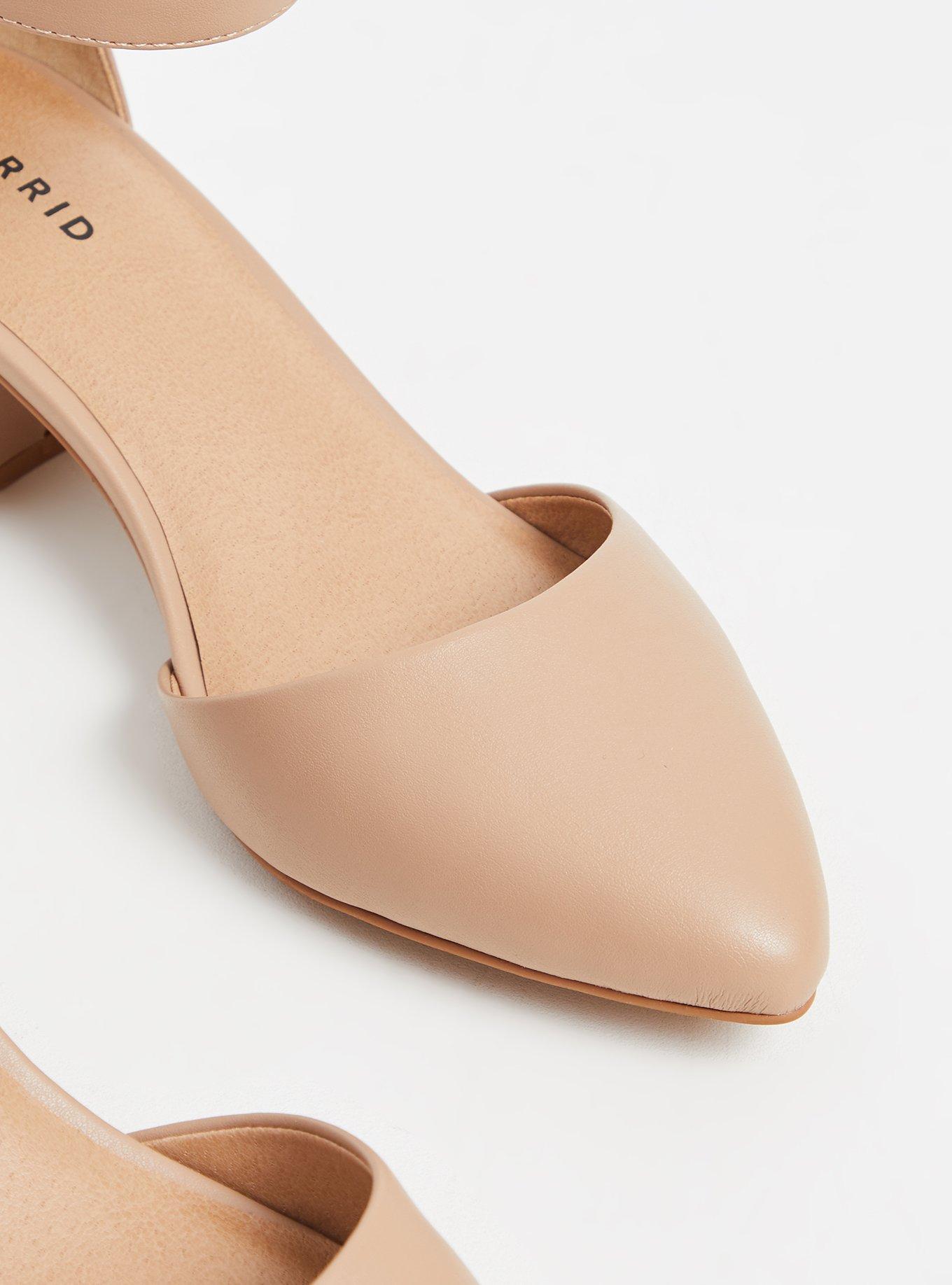 Plus Size D'Orsay Block Heel Pump (WW) Torrid